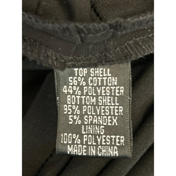 Adrianna Papell Black Dress Lace Cap Sleeves Special Event Fitted Sz 4 Cocktail - Picture 5 of 6